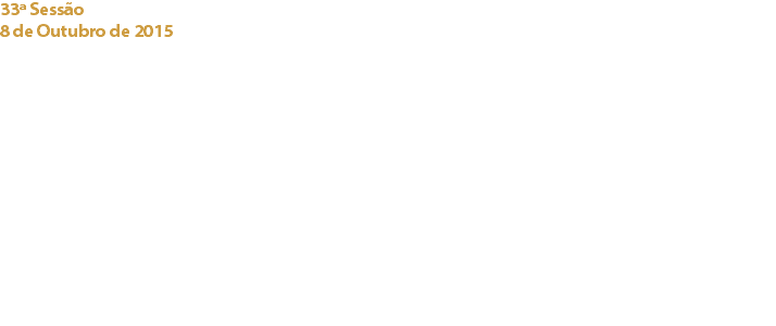 33ª Sessão
8 de Outubro de 2015 Algés com Sabores Mais um desafio para os associados do Cacau Clube de Portugal, um concurso de tartes de chocolate. A resposta foi surpreendente com receitas de tartes variadas e todas elas deliciosas, avaliadas pelo Chefe de Pastelaria Paulo Torres do Hotel Sofitel Lisboa Liberdade. No final brindou-se aos premiados, com os vinhos “Félix Rocha”, que receberam lembranças da Portugal Market Palce, e da garrafeira Algés com Sabores uma excelente anfitriã. Links:
Algés com Sabores: Sofitel Lisboa Liberdade: Félix Rocha: Portugal Market Place: 